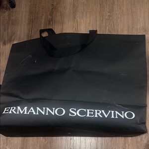 Ermanno Scervino Elegant Black Tote